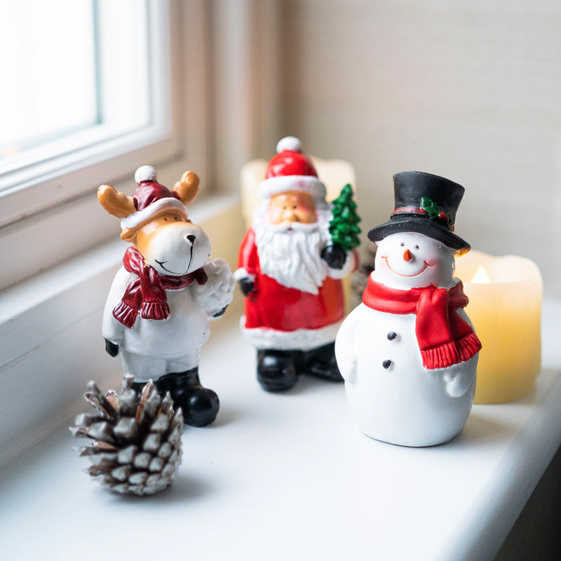 Mini Christmas Ornaments (Santa&Snowman&Reinderr)