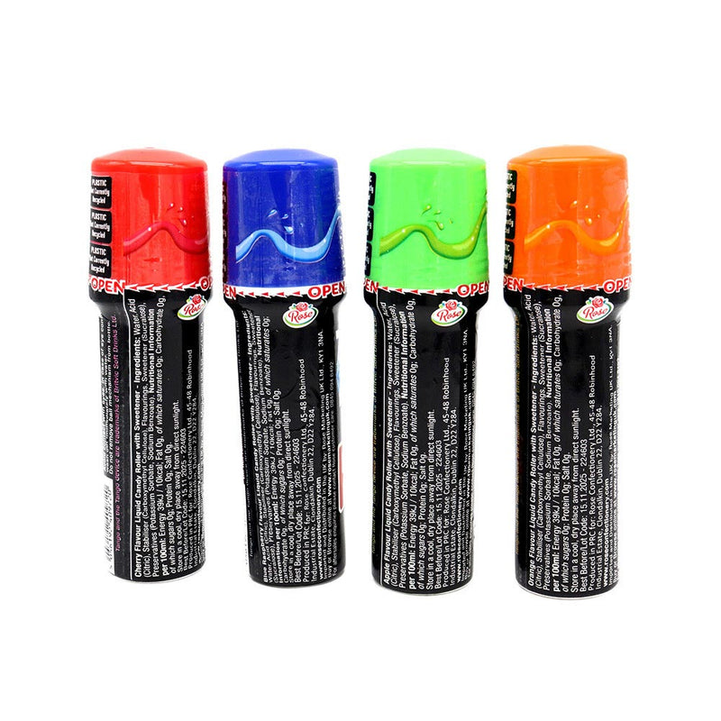 Tango Rolly Liquid Candy 60ML x 4PK Assorted