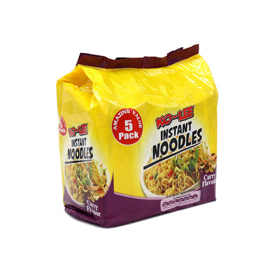 Ko-Lee Instant Noodles Curry Flavour 5x70g
