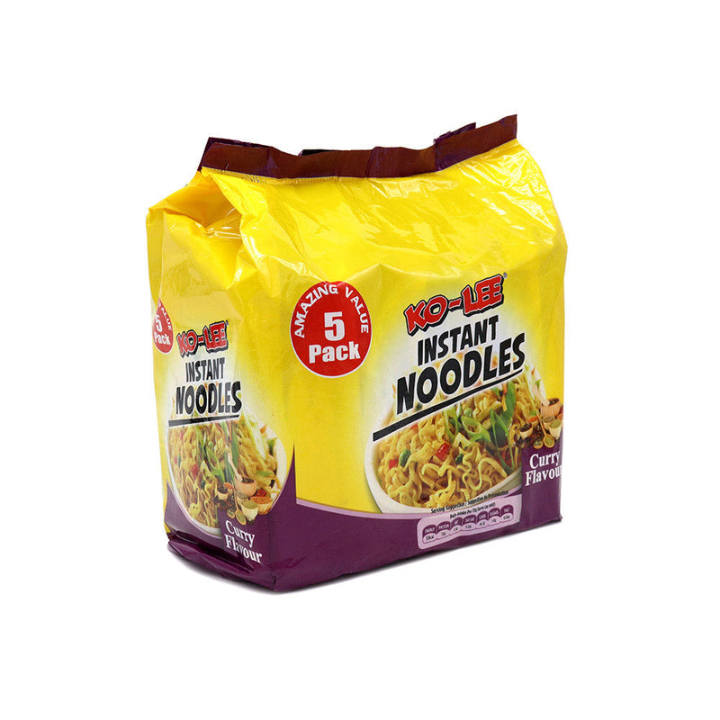 Ko-Lee Instant Noodles Curry Flavour 5x70g