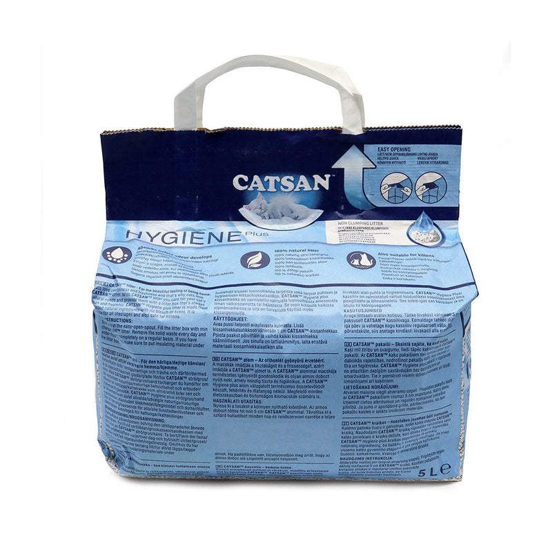 Catsan Hygiene Non-Clumping Cat Litter 5L