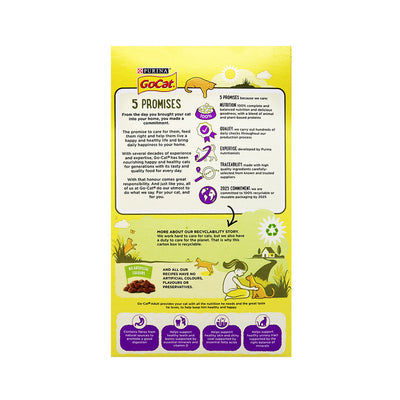 Go-Cat Chicken & Duck Mix Dry Cat Food 750g