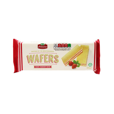 Bello Artizano Creme Strawberry Wafers 100g x 3Pack