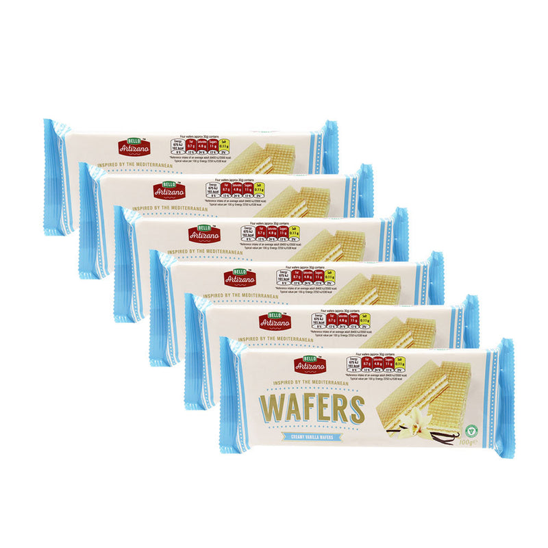 Bello Artizano Creme Vanilla Wafers 100g