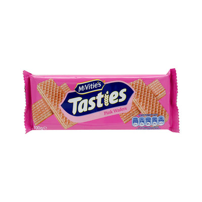 McVitie's Tasties Pink Wafers 100g x 3Pack