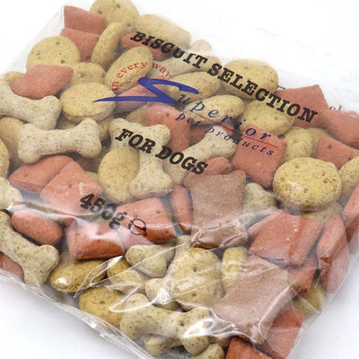 Superior Biscuit Selection For Dogs 450g