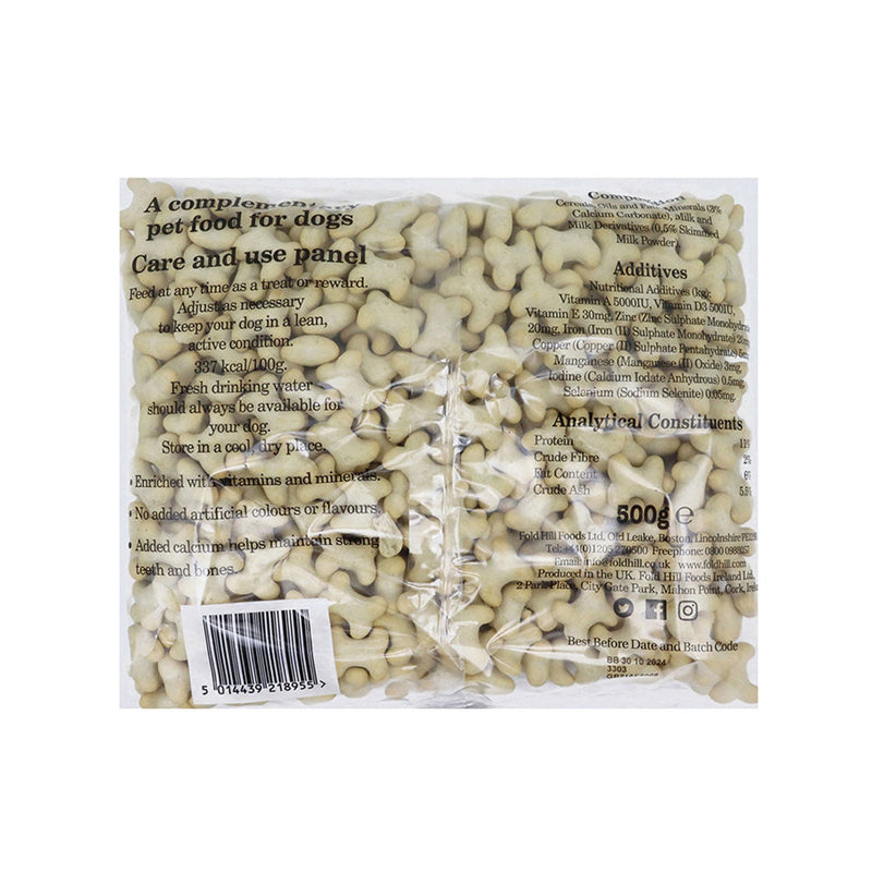 Fold Hill Mini Milky Bones For Dogs 500g