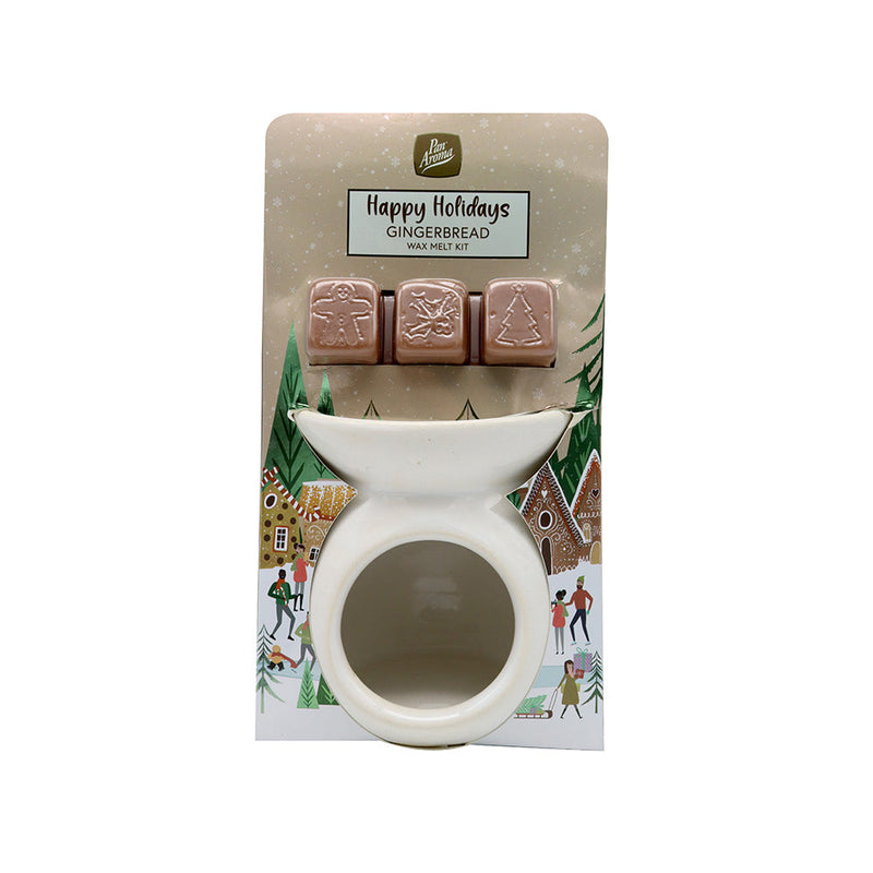 Happy Holidays Wax Melt Kit Gingerbread
