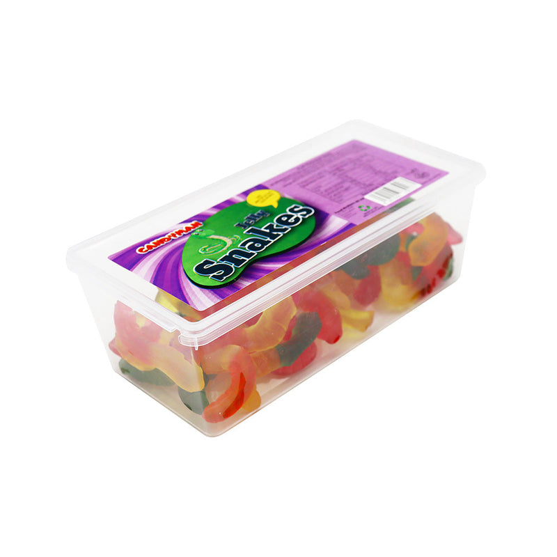 Candyman Snakes Jelly Tub 170g x 3Pack