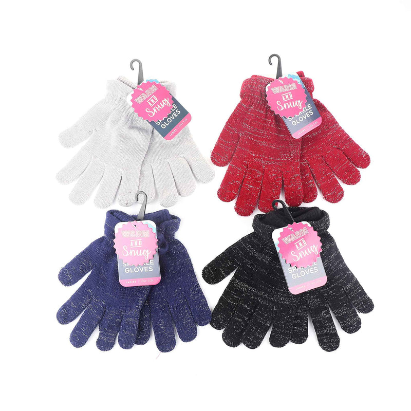 Ladies Lurex Fancy Gloves