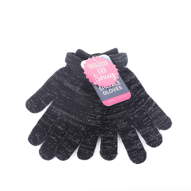 Ladies Lurex Fancy Gloves