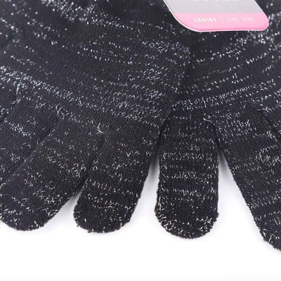 Ladies Lurex Fancy Gloves