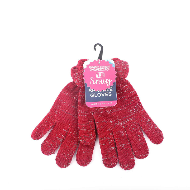 Ladies Lurex Fancy Gloves