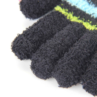 Kids Cosy Stripe Gloves