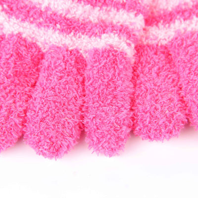 Kids Cosy Stripe Gloves