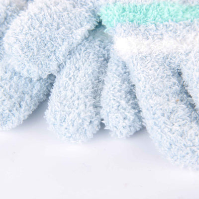 Kids Cosy Stripe Gloves