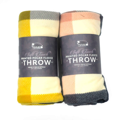 Printed Polar Fleece Blanket 130X160