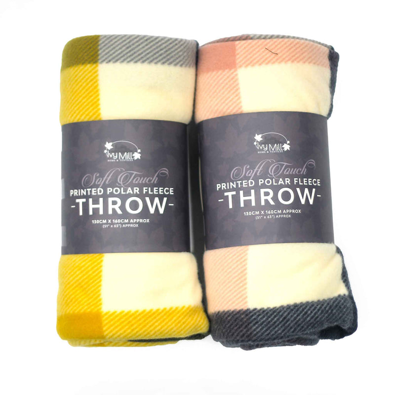 Printed Polar Fleece Blanket 130X160