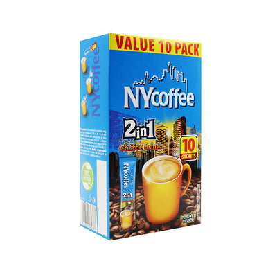 NY Coffee 2 In 1 Coffee Drink 10 Sachets x 2Pack