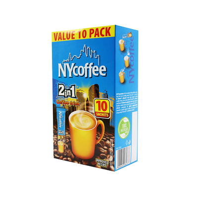 NY Coffee 2 In 1 Coffee Drink 10 Sachets x 2Pack