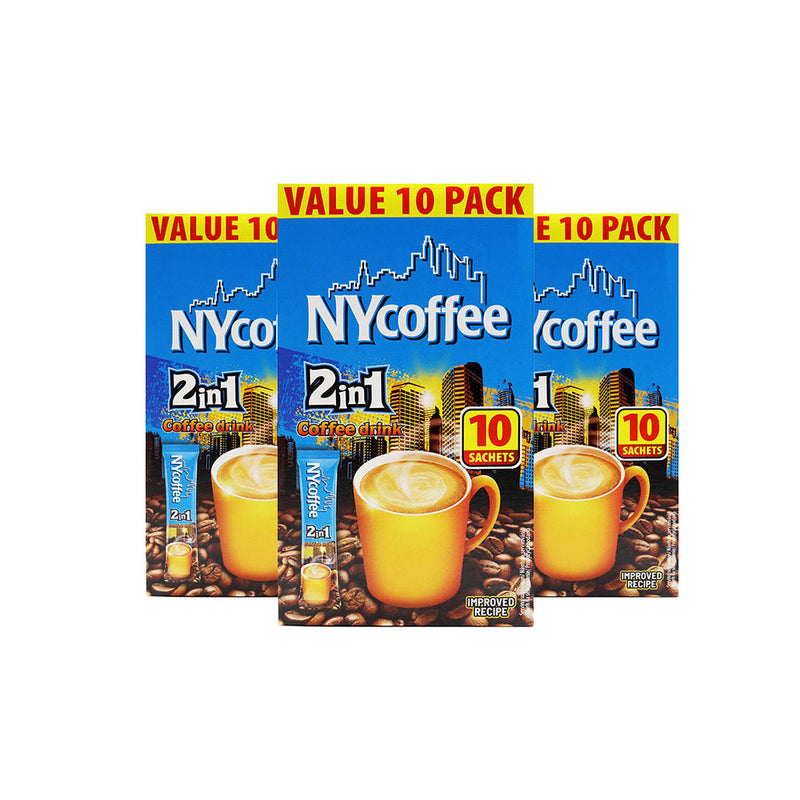 NY Coffee 2 In 1 Coffee Drink 10 Sachets