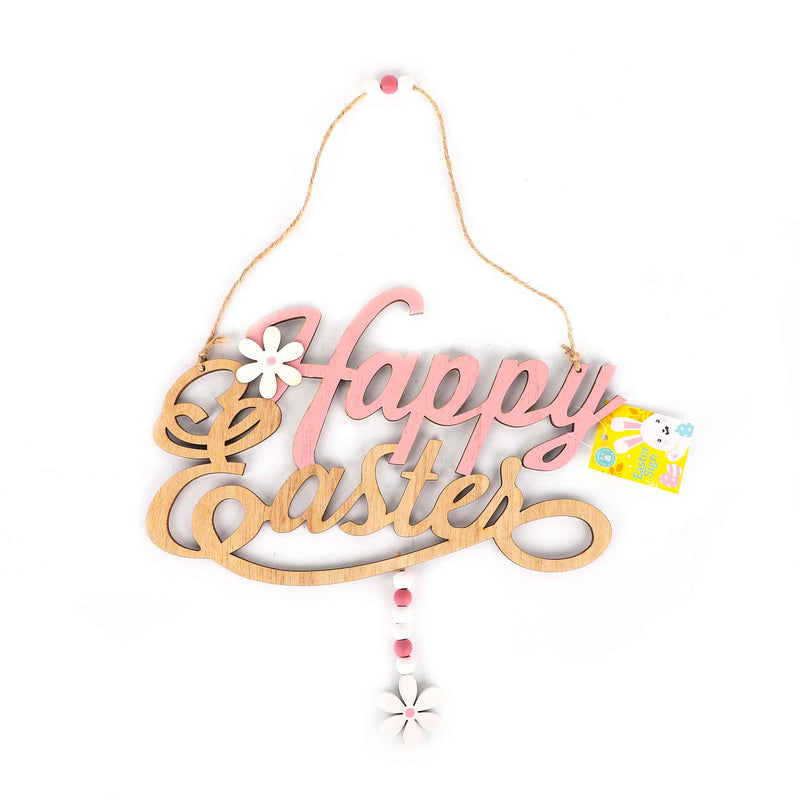 Happy Easter Wooden Sign