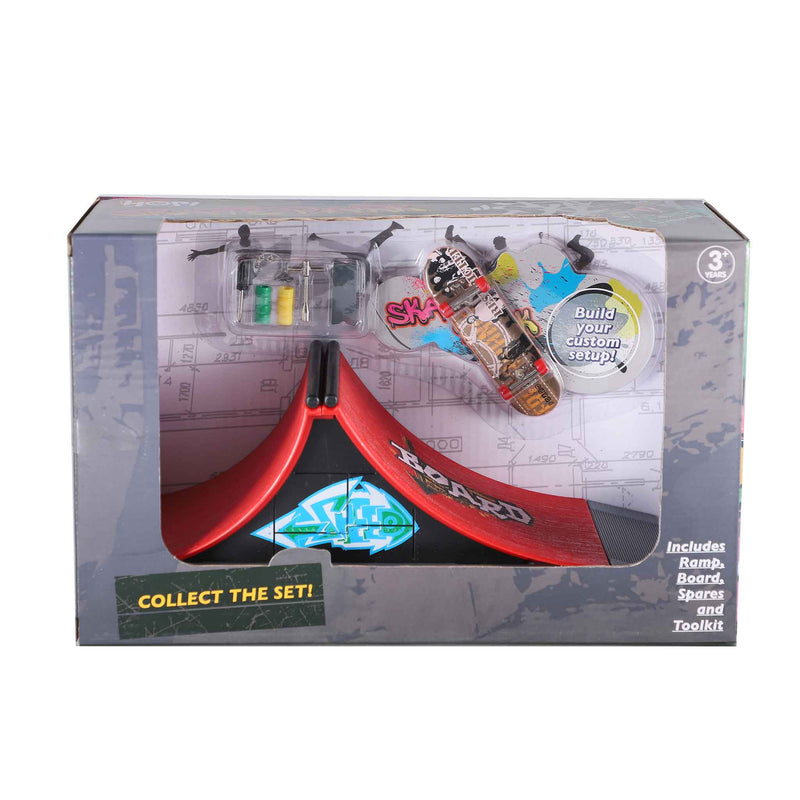 Finger Skateboard and Ramp Accessories Set