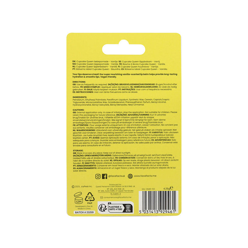 Face Facts Cupcake Lip Balm 2Pack