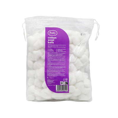 Pretty Cotton Wool Balls 100PC