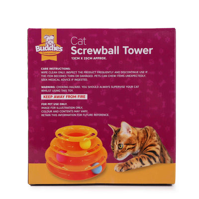 Cat Track Ball Tower