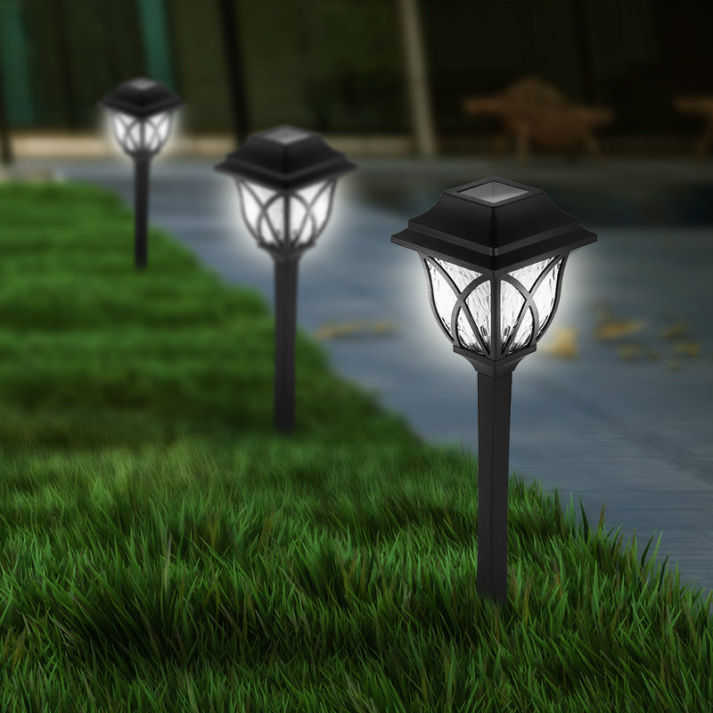 Cross Lantern Stake Light - Bright White LED