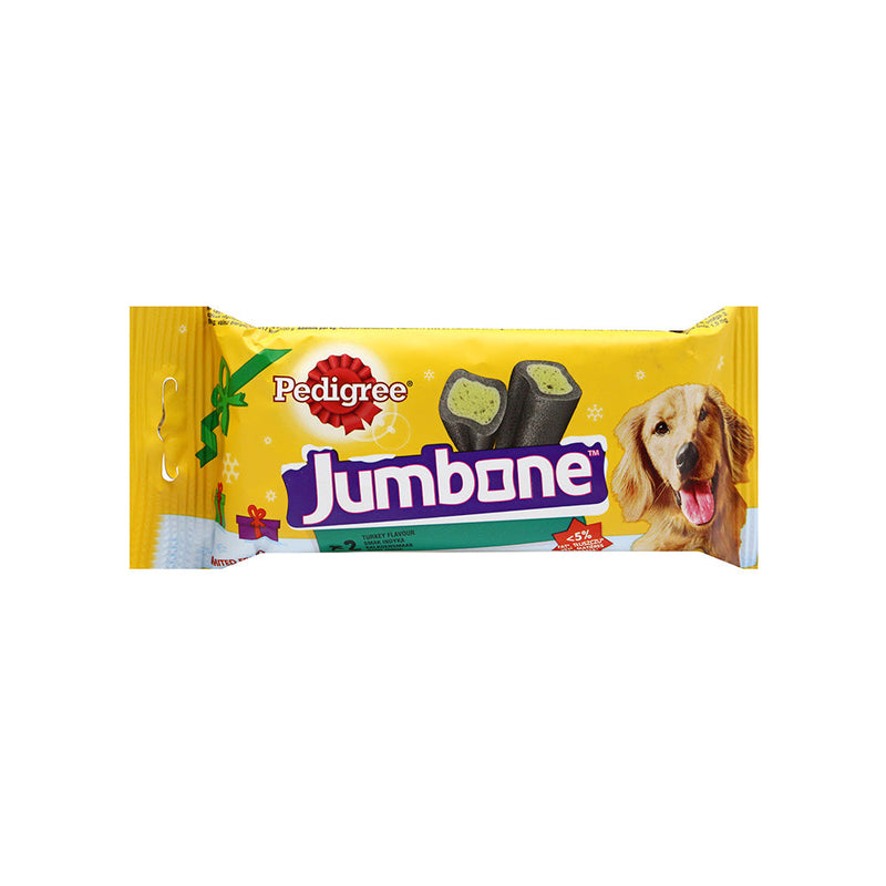 Pedigree Jumbone Dog Treats Turkey Flavour 180g x 3Pack