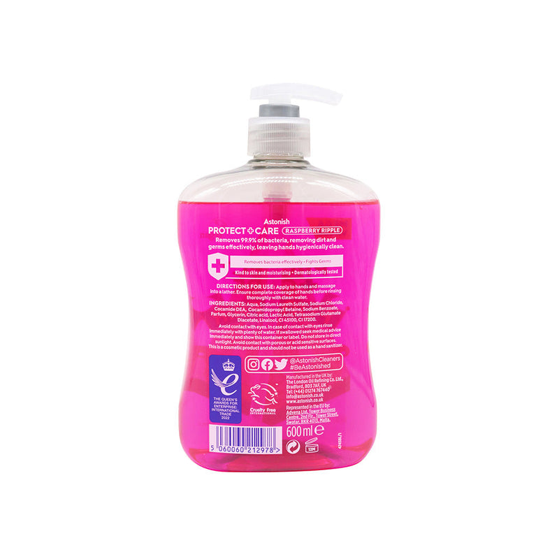 Astonish Raspberry Ripple Handwash 600ML