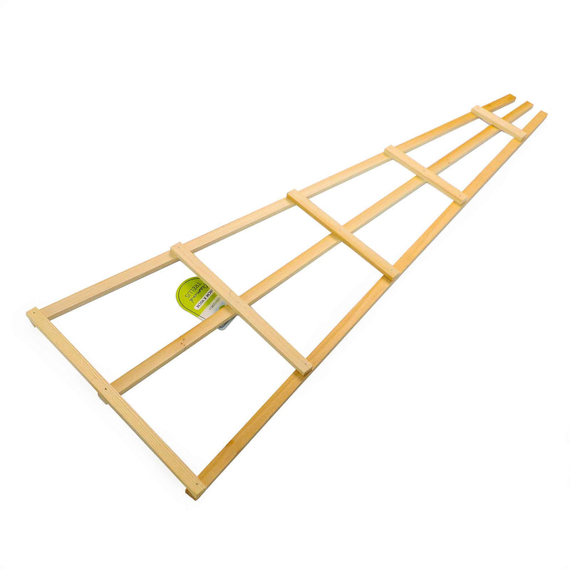 Wooden Wall Fan Trelliss Climbing PlantVine Expanding Fence Panel x 8Pack
