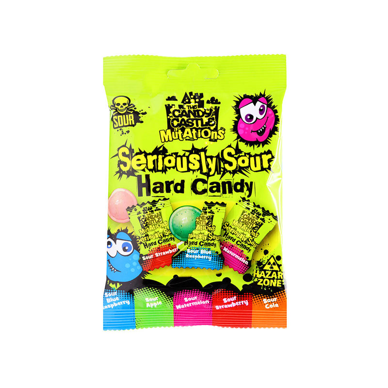 Candy Castle Mutations Seriously Sour Hard Candy 56g x 3Pack