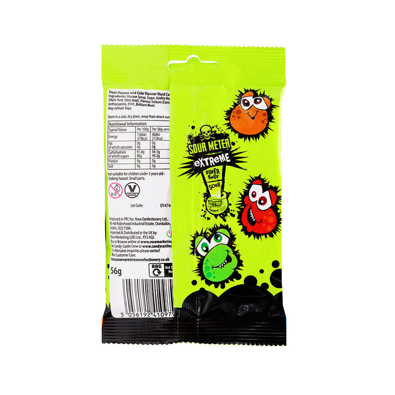 Candy Castle Mutations Seriously Sour Hard Candy 56g x 3Pack
