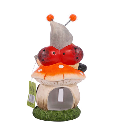 Toadstool & Child Garden Ornament