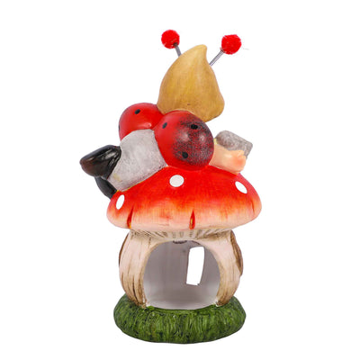 Toadstool & Child Garden Ornament