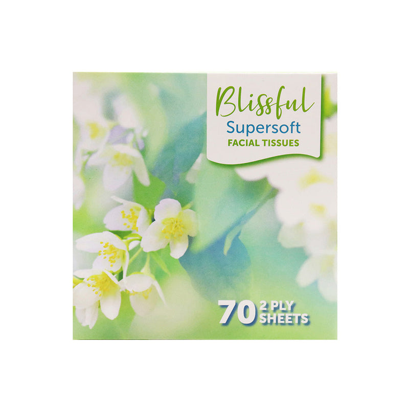 Blissful Cubed Supersoft Facial Tissues 2PLY 70S
