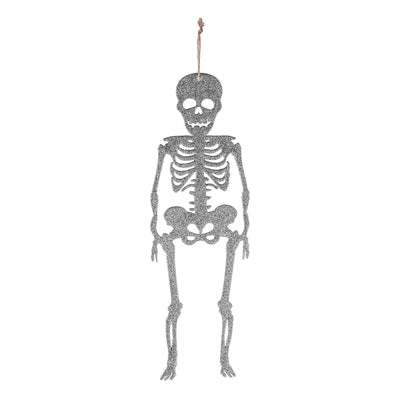 Glitter Hanging Skeleton 51cm