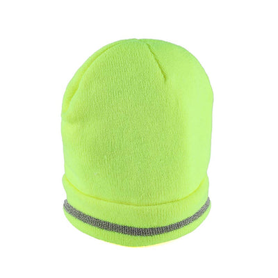 Mens Lined Reflective Hat