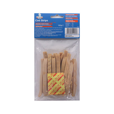 Delicious Treat Cod Strips 100g