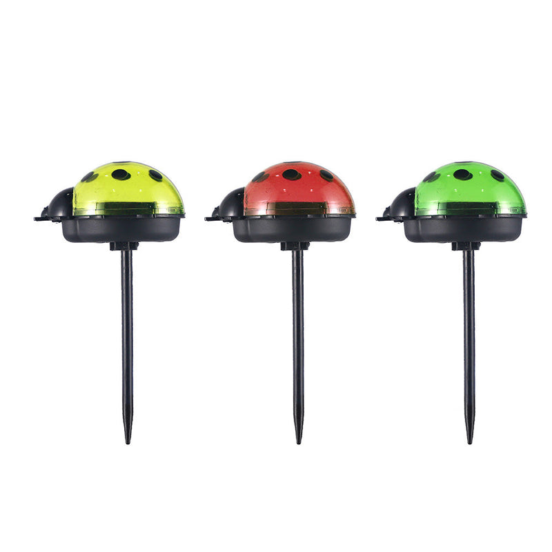 Solar Ladybird Bright White Light