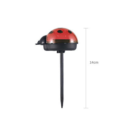 Solar Ladybird Bright White Light