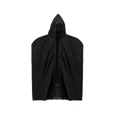 Hooded Cape Red And Black