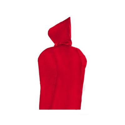 Hooded Cape Red And Black