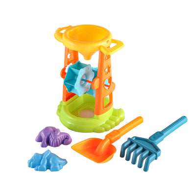 Beach Hourglass Set 5pcs Assorted
