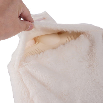 Feet Hot Water Bottle With Plush 2L