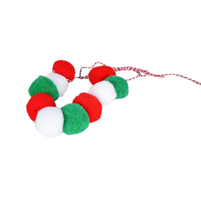 Christmas Pom Pom Garland 1.5Mx45MM