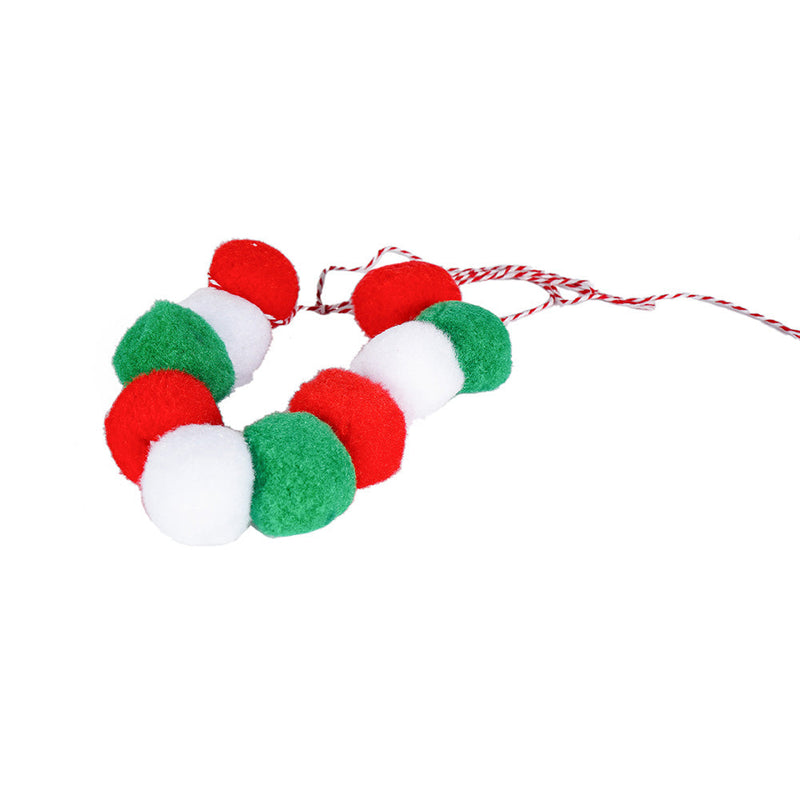 Christmas Pom Pom Garland 1.5Mx45MM